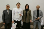 Награждение представителей Чегемского района в финале Кубка Юниор Лиги КВН