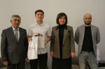 Награждение представителей Чегемского района в финале Кубка Юниор Лиги КВН
